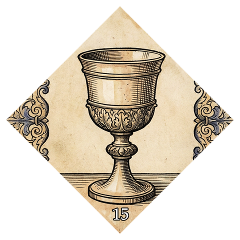 Symbol kart losu nr 15 — Kielich