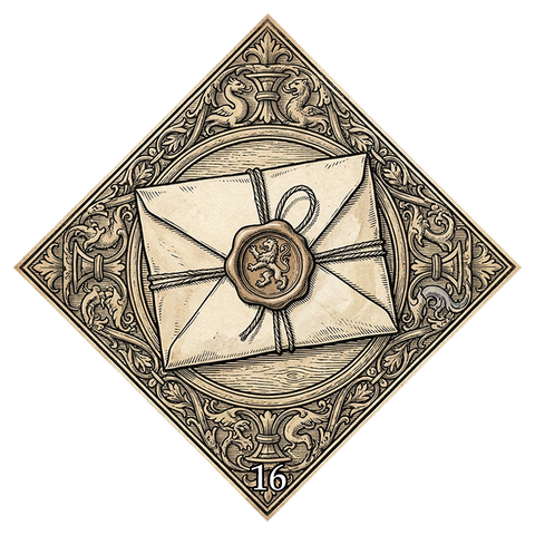 Symbol kart losu nr 16 — List
