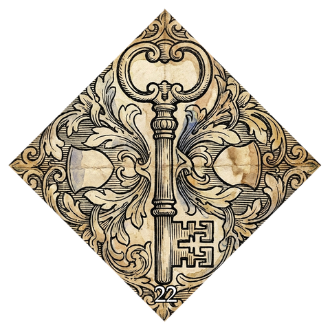 Symbol kart losu nr 22 — Klucz